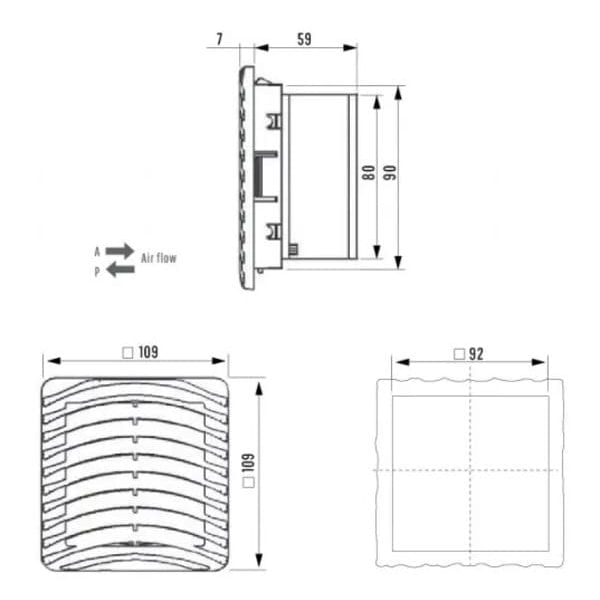  Размеры FK 5521.230