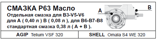 Тип масла и рекомендованное количество.