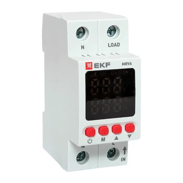 Реле напряжения и тока с дисп. 2 мод. MRVA 40A EKF
