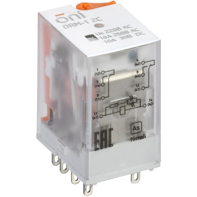 Реле интерфейсное ORM-1 2C 220В AC
