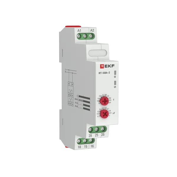 Реле времени EKF RT-SBA-2 (задержка времени включ.)