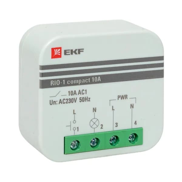 Импульсное реле RIO-1 compact 10А EKF PROxima