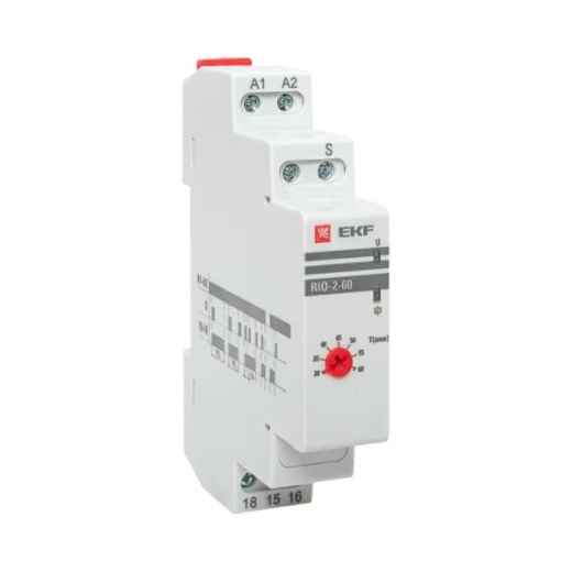 Импульсное реле с задержкой отключения RIO-2-60 (30-60 мин) EKF PROxima