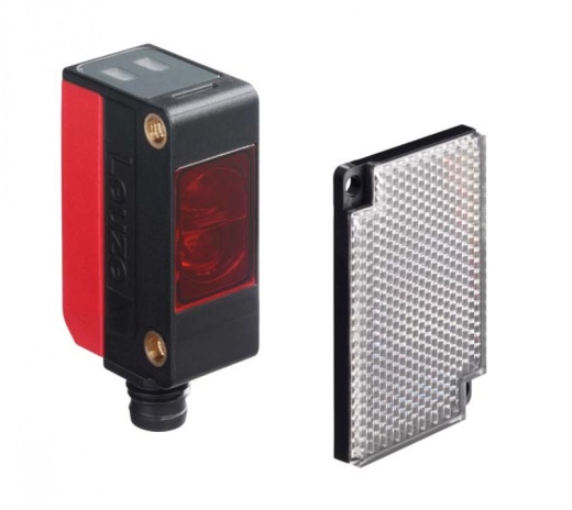 Set PRK5/4P-M8 + TKS 40x60.A - Polarized retro-reflective photoelectric sensor set Set PRK5/4P-M8 + TKS 40x60.A - Polarized retro-reflective photoelectric sensor set