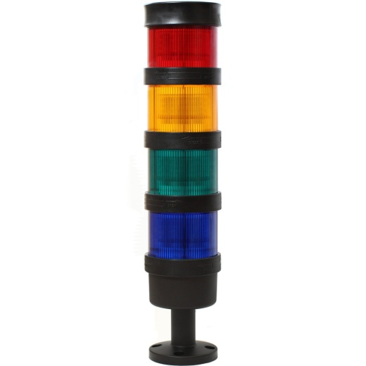 Светодиодная колонна модульного типа TL70-220-RYGB-55