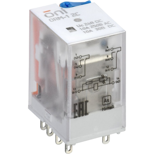 Реле интерфейсное ORM-1 2C 24В DC