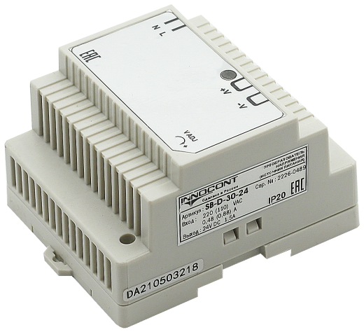Блок питания INNOCONT SB-D-30-24 (30 Вт)
