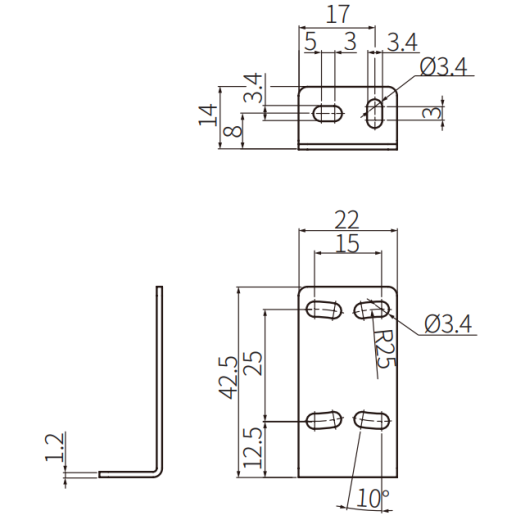 Кронштейн для фотодатчиков