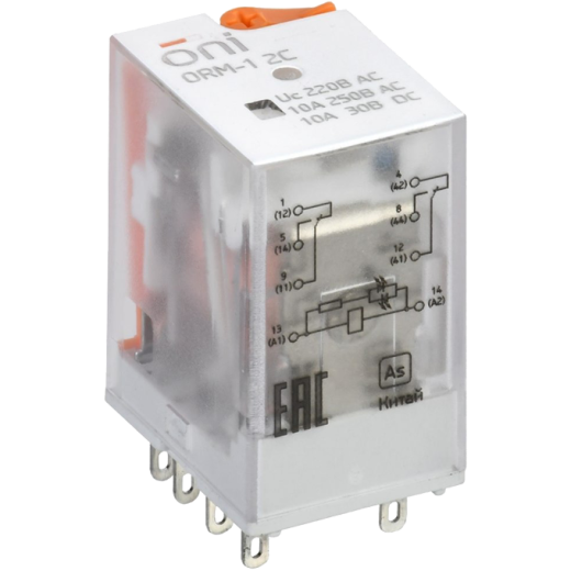 Реле интерфейсное ORM-1 2C 220В AC