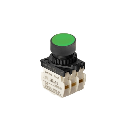 Круглые кнопочные выключатели S2PR-P1 выступающего типа без подсветки Круглые кнопочные выключатели S2PR-P1 выступающего типа без подсветки