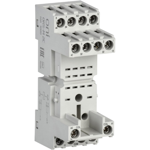 Розетка ORS-M-1-2-G для реле ORM 2C ONI