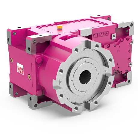 Цилиндрические редукторы для экструзионных установок (серия HTE) Цилиндрические редукторы для экструзионных установок (серия HTE)